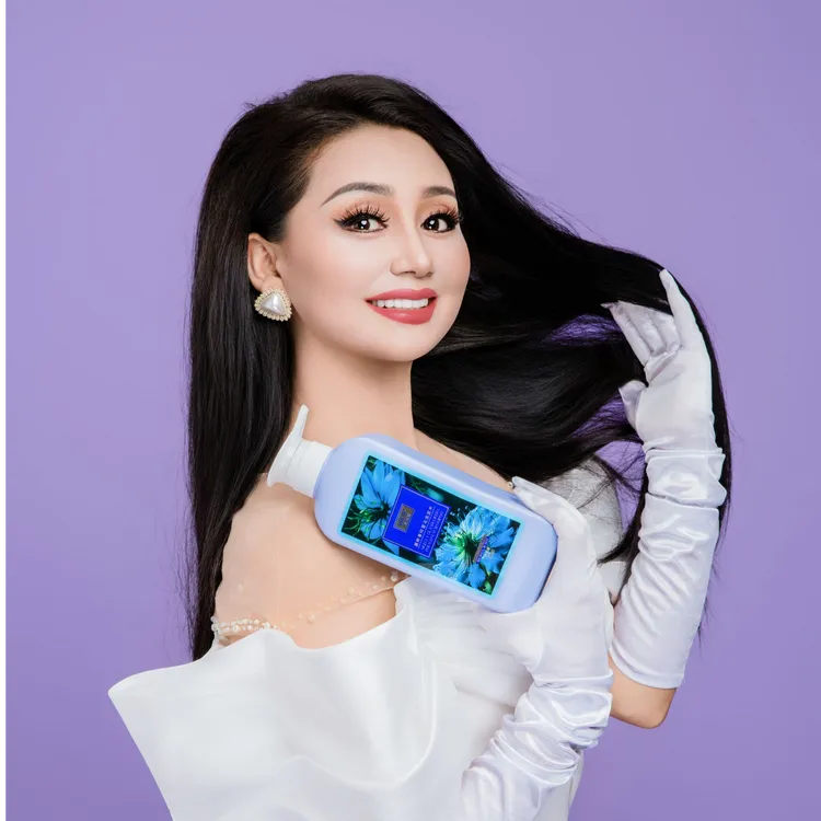 Girap葛蜡富黑种草何首乌洗发水500ML补水留香【مايلىق چاچنىڭ】