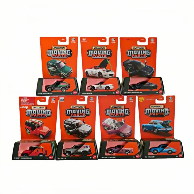 MATCHBOX/火柴盒城市小车FWD28合金车模型可动部件跑车玩具