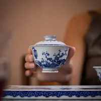 548【景德詺兮】非遗百匠·清供盖碗MX371