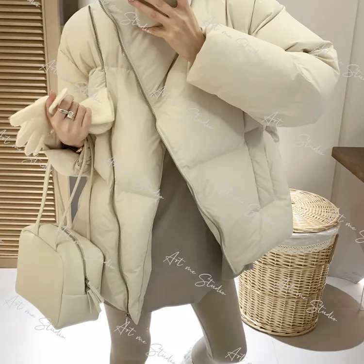 【ART ME】大被子三防面料三星安心90白鹅绒短款鹅绒服wy35t2a