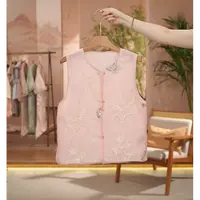 《 夜阑月-马夹》新中式刺绣国风限定休闲品质透气马夹