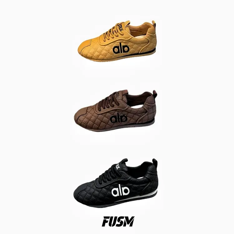 FUSM【顺丰发货】潮男小白鞋秋冬季新款软底软面休闲百搭运动男鞋商品图