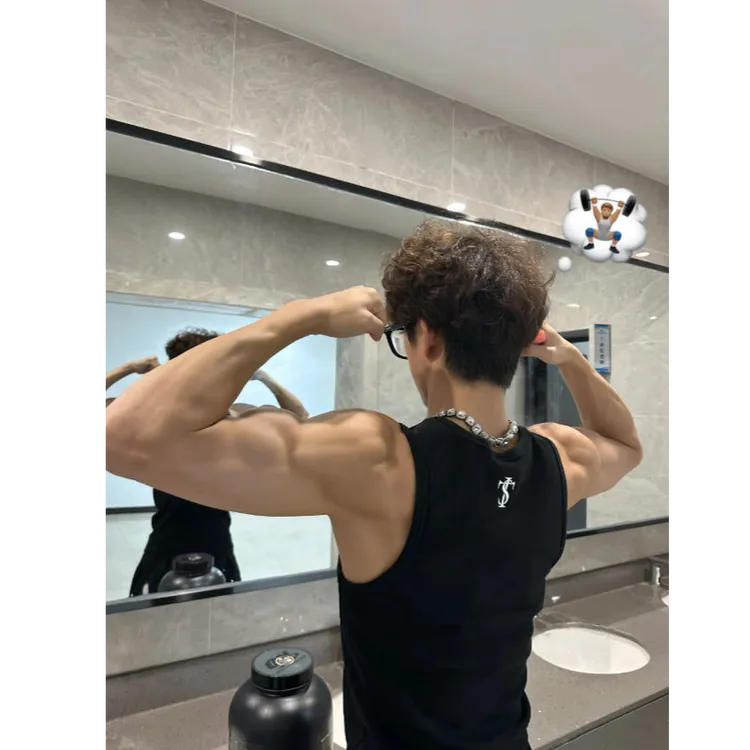 ASEN同款STK基础无袖户外T恤街头背心内搭潮美式嘻哈