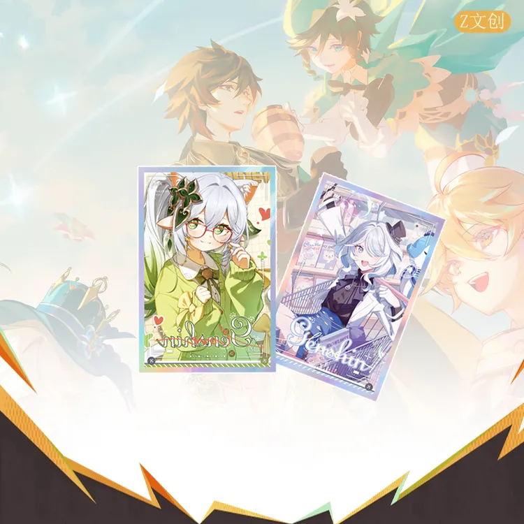 【椰汁新人福利】Z文创磬弦奏华夜原神同人国创第一弹收藏大卡 