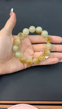 【闪购商品】和田玉手串未镶嵌新疆和田玉卡14手串