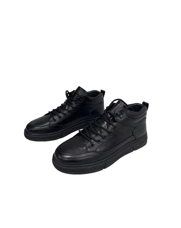 C 6159  男士  系带  复古  简约  纯色  舒适  时尚休闲鞋