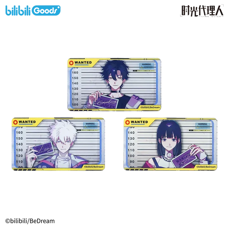 【现货】bilibiliGoods《时光代理人》M.O.D 偷猎时间的天才 冰箱贴
