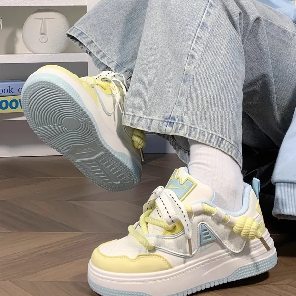 回力多巴胺高级感小白鞋女2025新款原创百搭休闲运动轻便板鞋透气