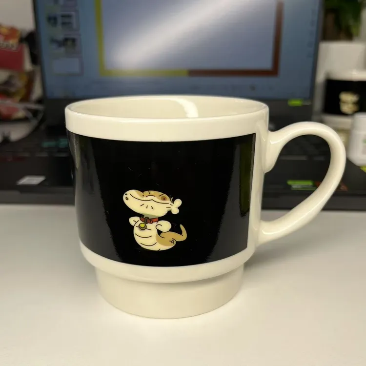 小狗蛇温变马克杯