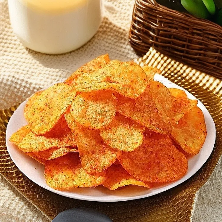 整箱批发麻辣土豆片薯片贵州特产土豆休闲零食氮气包装原切