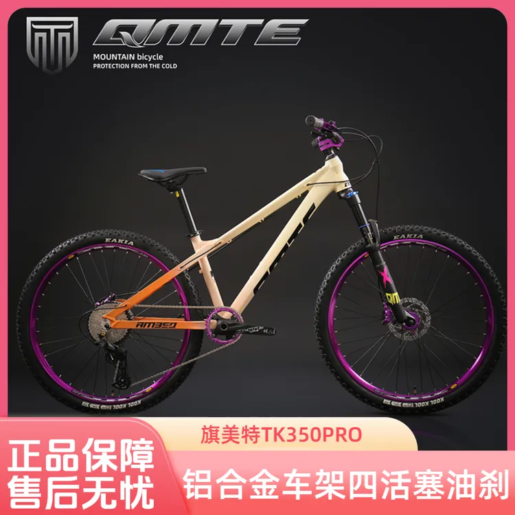 TK350PRO自行车单车速瑞达十速四活塞气压前叉炸街土坡车