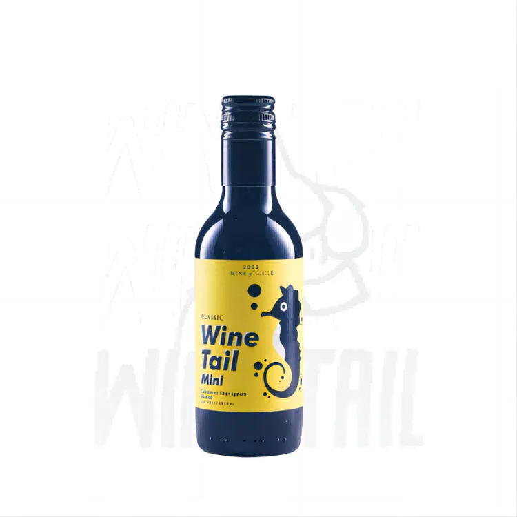  （原瓶原装）WINE TAIL/酒尾巴海烟干红葡萄酒小支装13度187.5ml