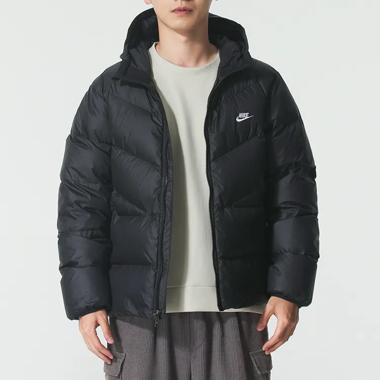 NIKE/耐克羽绒服男装25秋冬新款户外运动服休闲保暖连帽羽绒外套