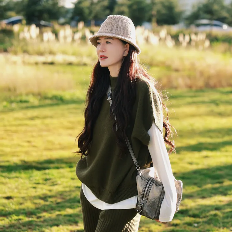 璇之恋·王璇雪国格调马甲背心