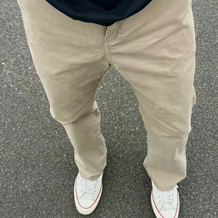 【D哥】美式水洗做旧百搭直筒弹力男款休闲裤子简约男生长裤牛仔裤