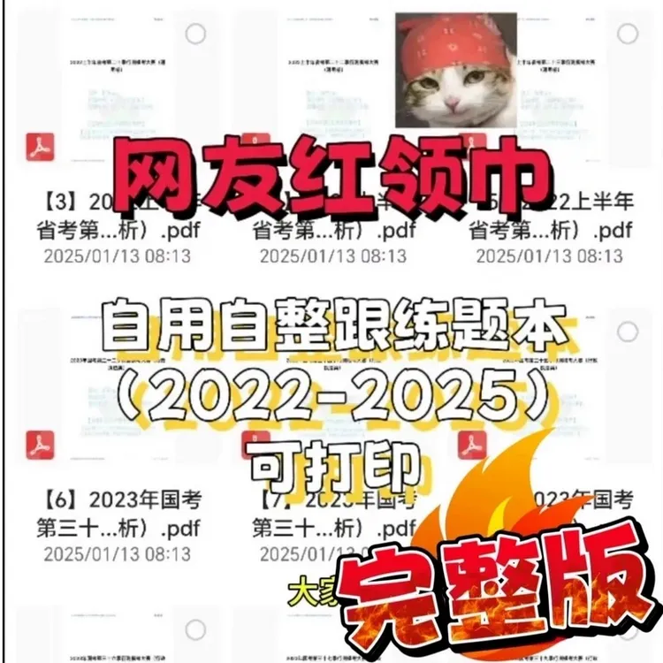 最新红领巾巾神全部资料整理模考题本复盘思路整理考试言语资料