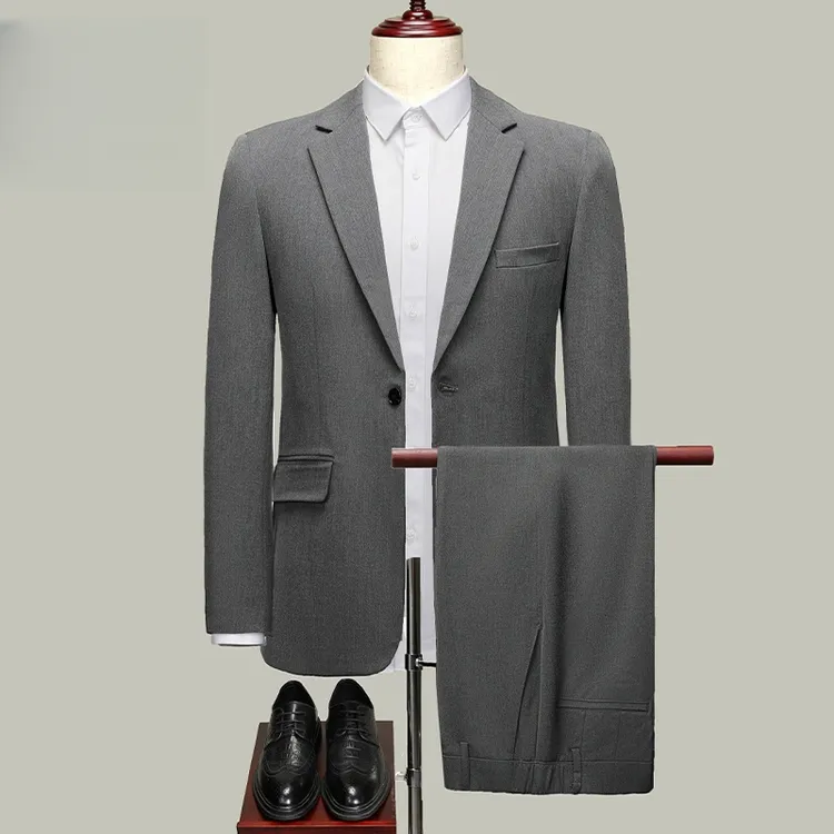 利郎商务休闲西装男商务2025春秋季款男士西服外套百搭修身正装