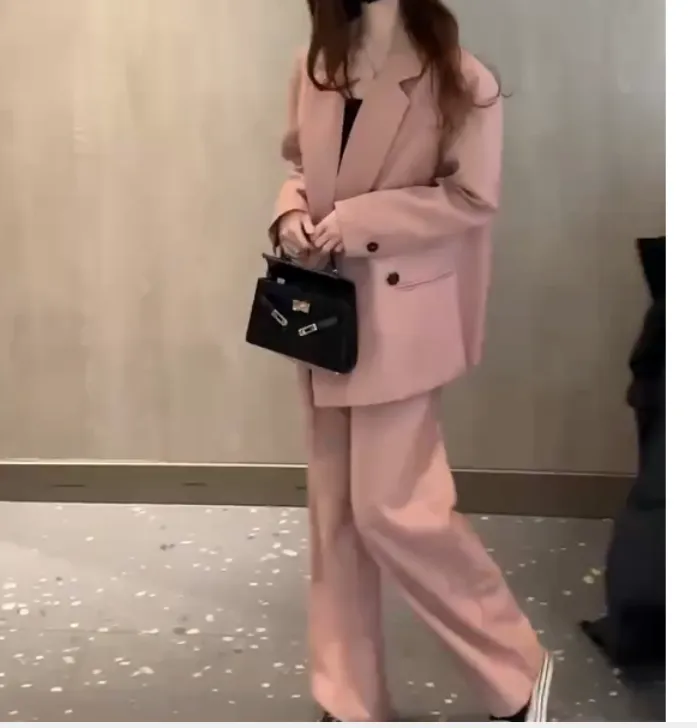 2025春季新款时尚女装网红气质爆款百搭洋气套装女零