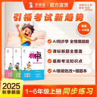 典中点【荣德】25秋小学1-6年级荣德基教育《典中点》同步教材练习