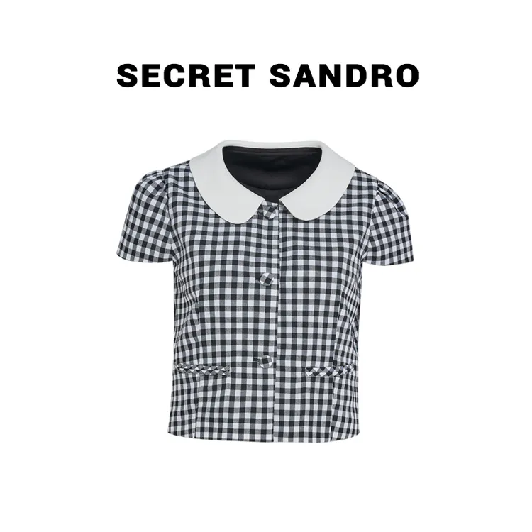 【空白格】 Secret Sandro 楚楚 上衣 S55202027C