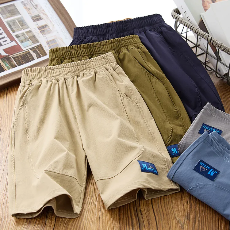 男童短裤夏季儿童工装五分夏装五分夏装薄款中大童装儿童短裤