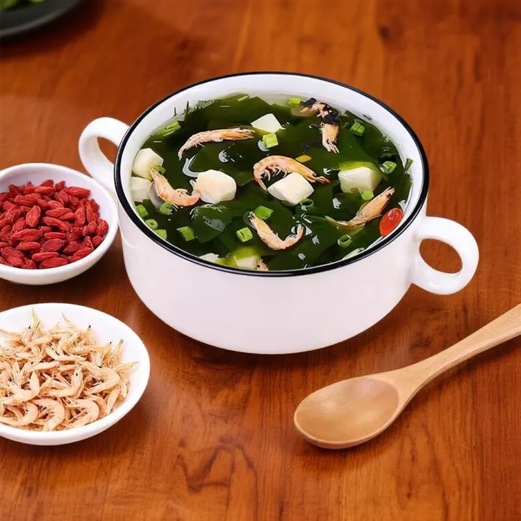 裙带菜虾皮汤干货代餐冲泡即食美味营养汤品海鲜鲜活独立包装水产