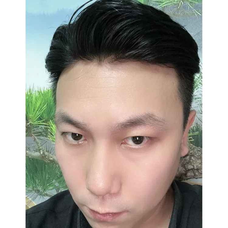 亨利W12明星同款男士补发片 隐形 波浪透气 逼真 耐用