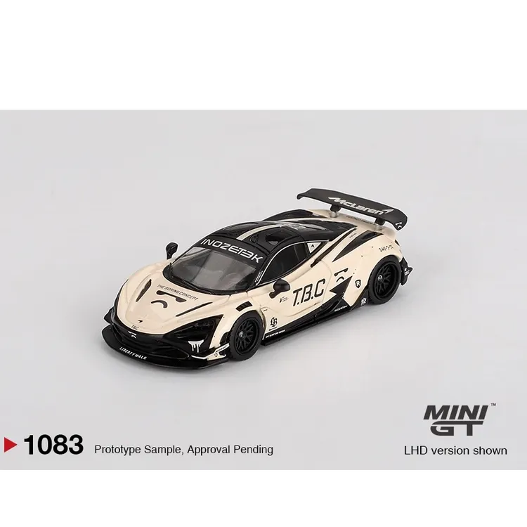 预定】 MINIGT车模 1:64 #1083 McLaren 720S TBC 合金汽车模型