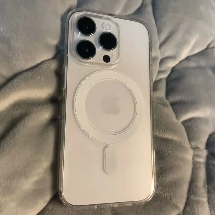 SMBLCE高级透明磁吸壳适用苹果17/16/15Promax手机壳iPhone14/13