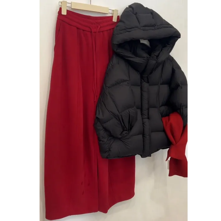 超火一整套2026秋冬新款时尚气质慵懒风棉服外套裤子两件套