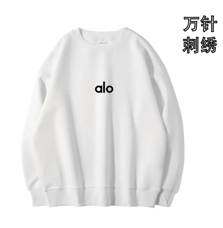 【300克刺绣】时尚百搭男女同款简约时尚刺绣卫衣圆领休闲--ALO