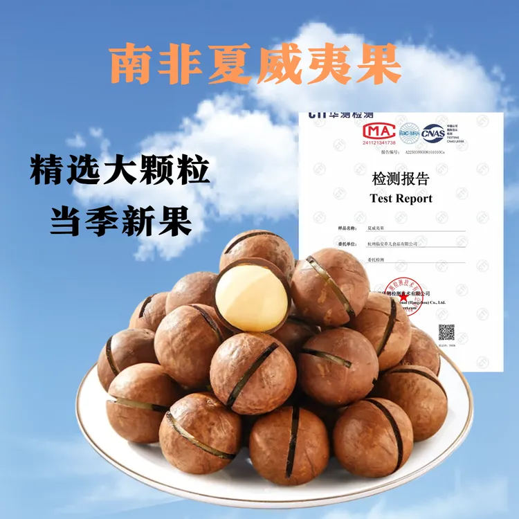 【南非夏威夷果】当季新果大颗粒原味办公室孕妇干果零食坚果炒货