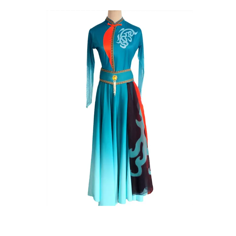 新款蒙古服舞蹈服艺考比赛你是一手悠扬的牧歌民族服