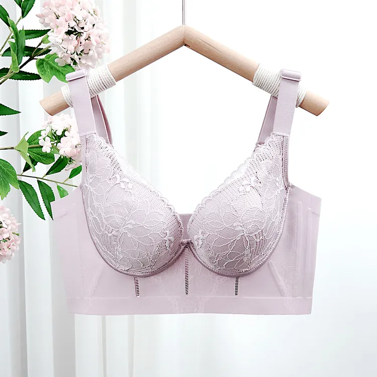 调整型内衣女小胸聚拢显大侧收副乳防下垂上托加厚款矫正外扩文胸