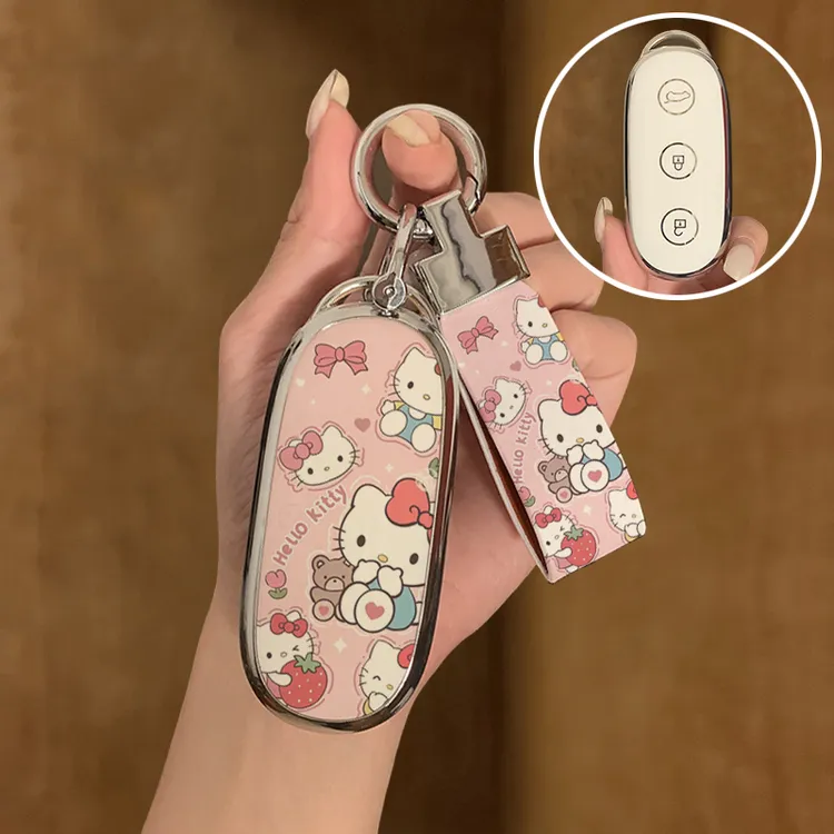 理想L7钥匙套L6汽车ONE壳L8新能源可爱L9扣专用女全包保护锁匙扣