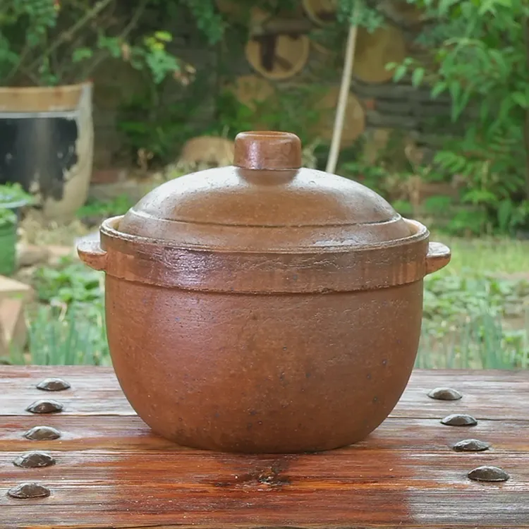 5.5L杨珏老式土砂锅原产地天然干净健康耐干烧燃气灶炖肉炖鸡煲汤