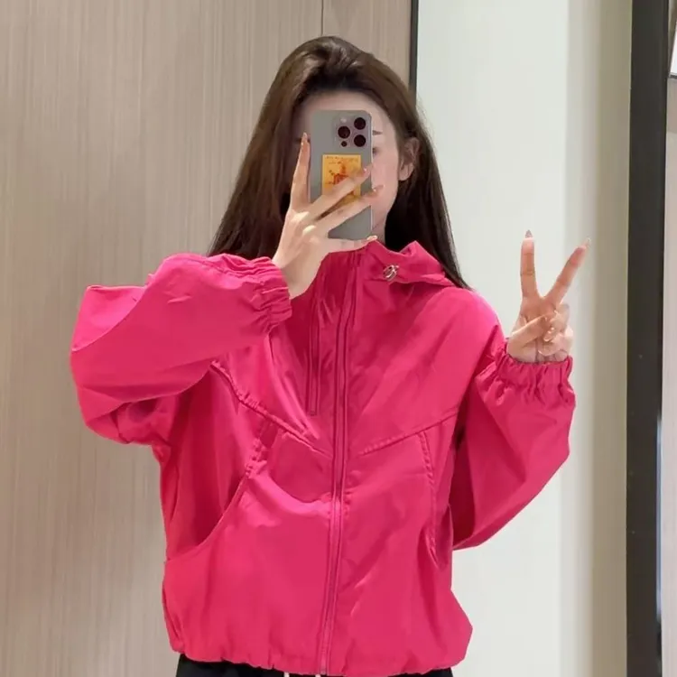2026女春秋季短款外套运动小个子新款爆款洋气夹克女上衣088#商品图