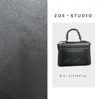 【佐伊甄选】RC-25514-黑色轻奢女士时尚百搭小众真皮单肩挎包