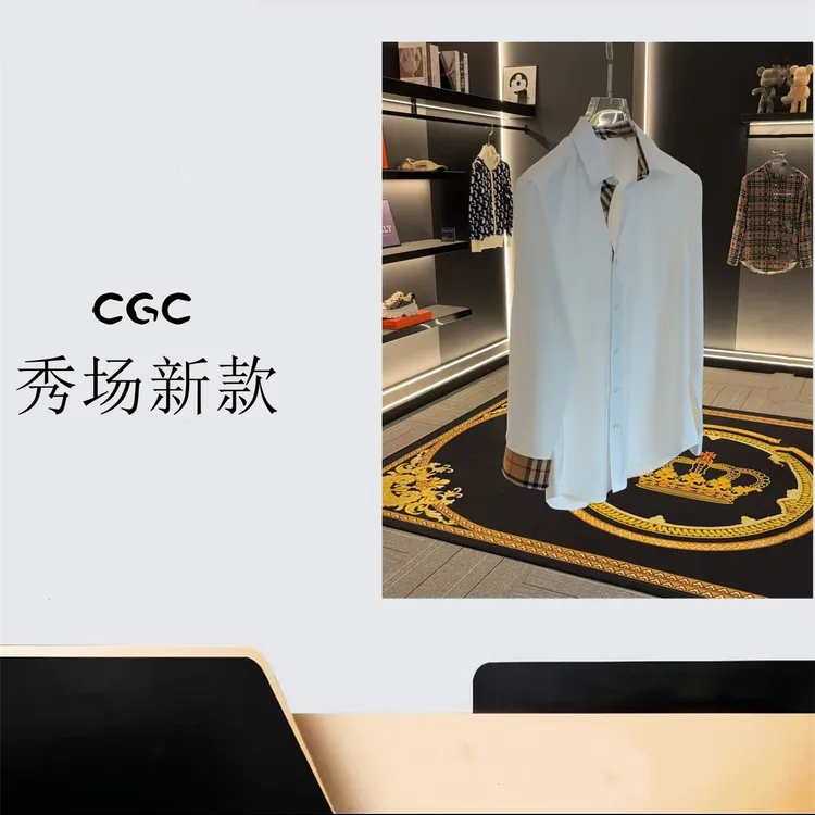 CGC【SS2025-66衬衫行政8代】春夏秋冬时尚潮流百搭长袖衬衫