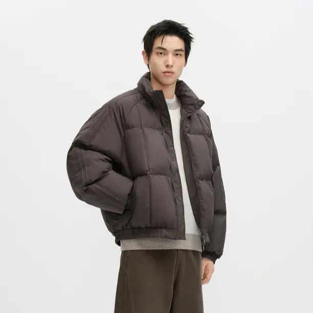 GXG男装 云朵泡芙羽绒服雅丹风男面包服秋冬加厚保暖#G24DY24013