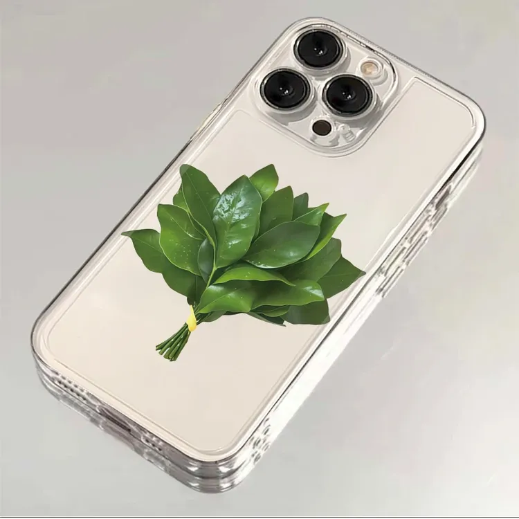 BANCA柚子叶透明适用iPhone17手机壳苹果16小米15OPPO华为VIVO套