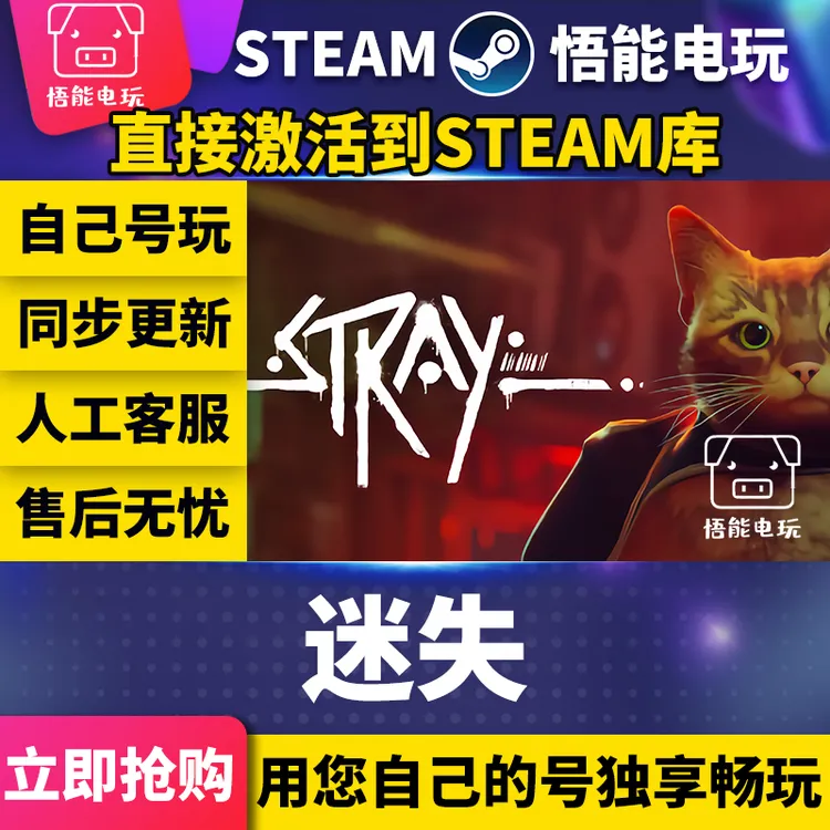 迷失 steam 激活码 CDKEY 激活入库 pc电脑游戏