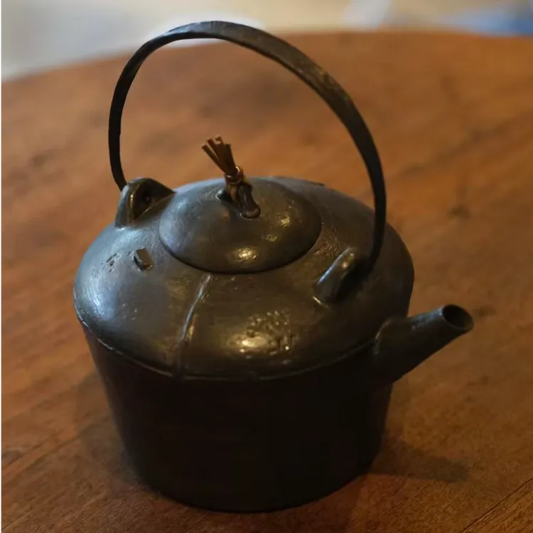 【溪元茶事官方】铜把大陶壶煮水壶 满容1100ml 电陶炉可用直播同价