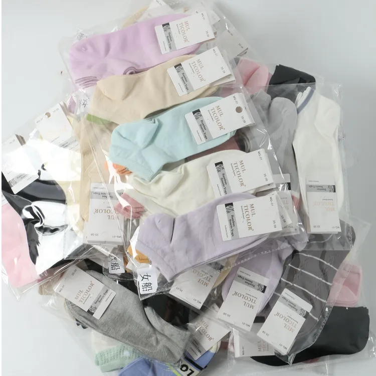 春夏季女士船袜款式随机发排汗吸湿透气性好