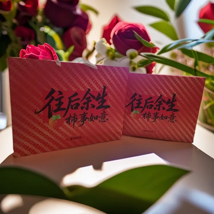 陕西富平柿饼农家手工 霜降流心配皮丝（柿事如意）高端礼盒装