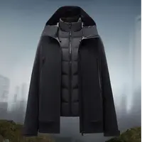 【三合一叠变】弹力GORE-TEX波司登2025新款女都市户外机能风鹅绒服
