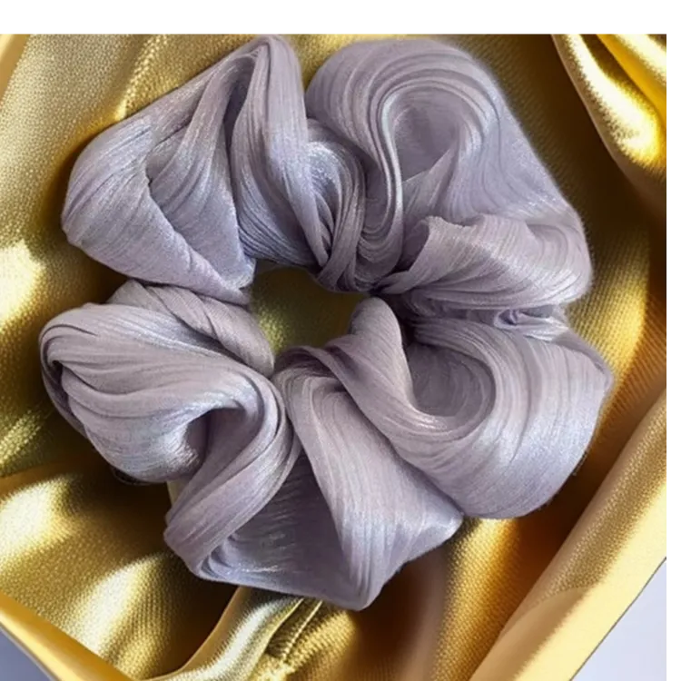 LULUKA流苏光泽感发圈淑女气质发圈