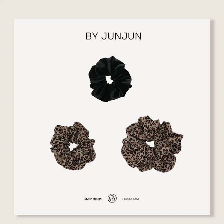 ByJunjun【发量神器】韩国丝绒料大肠发圈C25F1375