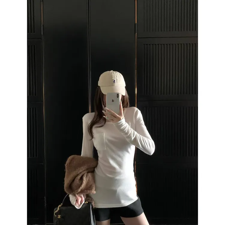 “瘦瘦万搭T” 四季搭配松弛感显瘦打底衫C 9403#