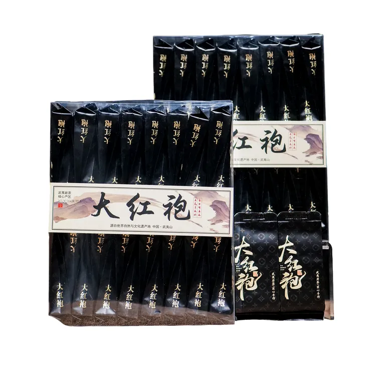 武夷岩茶大红袍500g浓香型高火乌龙茶肉桂水仙岩茶独立小包装